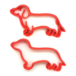 Taxhund 8 cm kakskärare 2 st