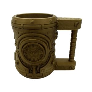 Steampunk Mugg dekoration bordsskiva