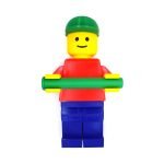 Toalettpappershållare för barn Lego 35 cm lång