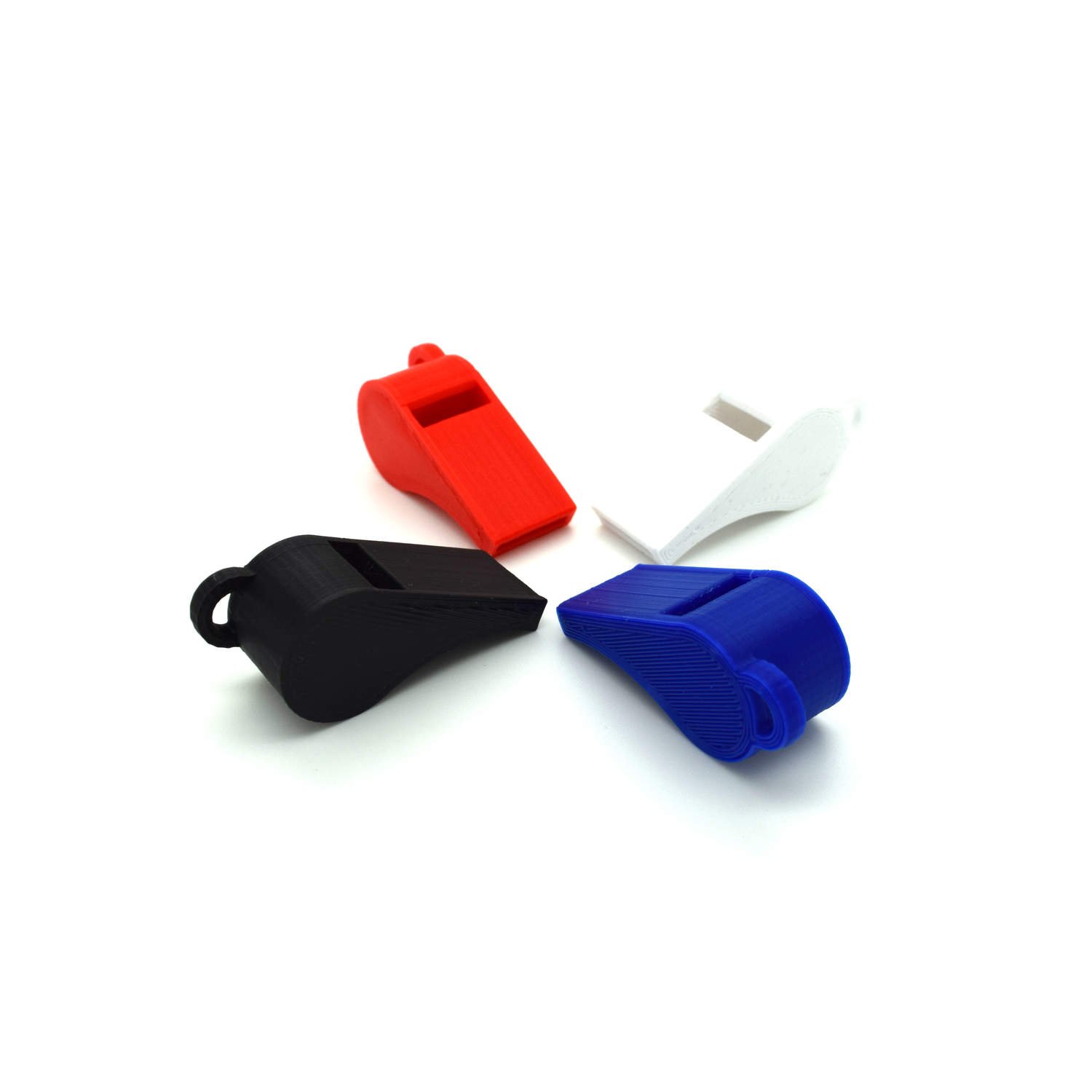 Visselpipa 4-pack PLA-plast 118+ Db