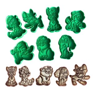 7-pack Paw Patrol kakformar