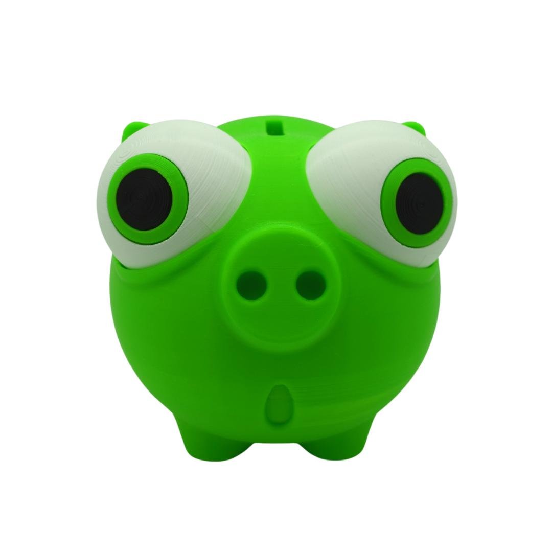 Piggy Pork bank Mynt kontanthållare samlare