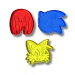 3-pack Sonic kakformar