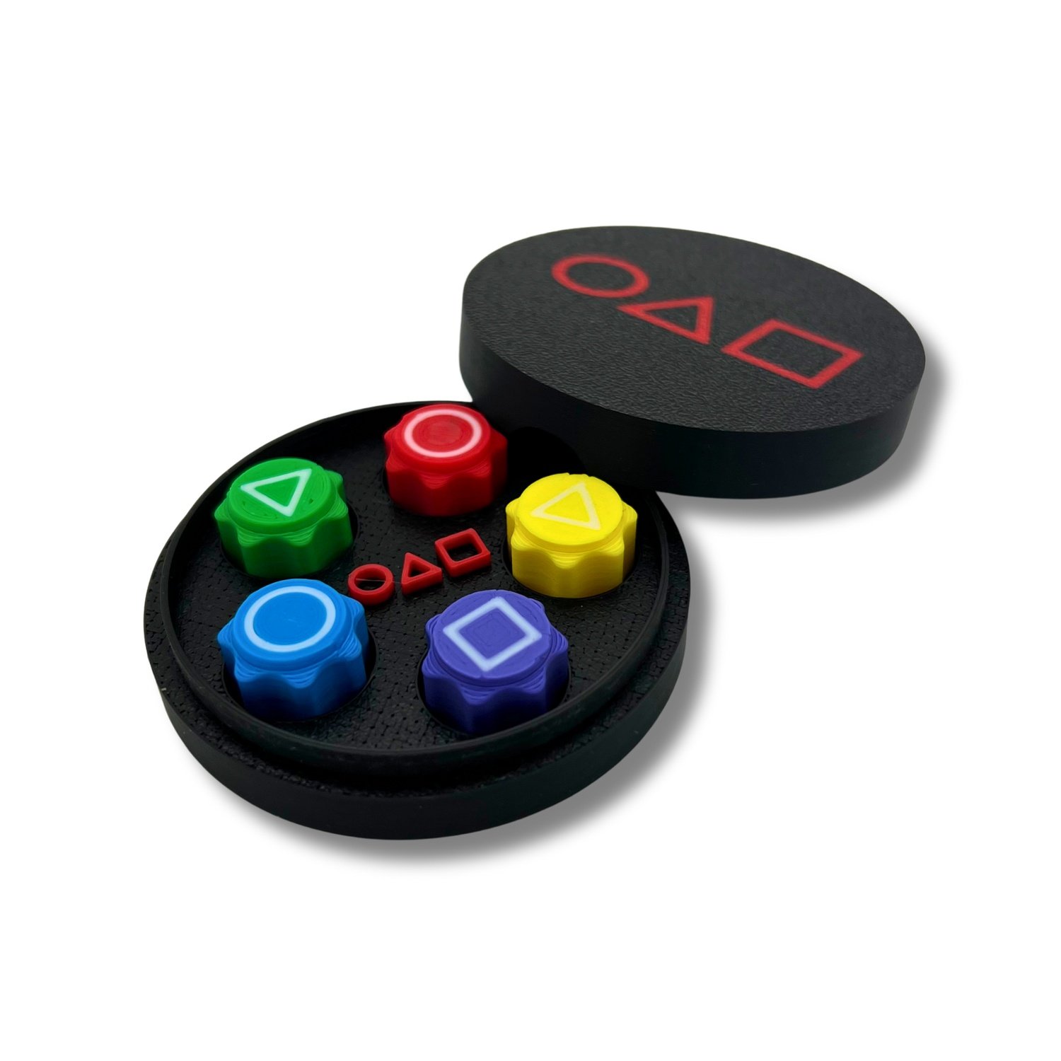 Squid Game 2 Gonggi & Round Case koreanska