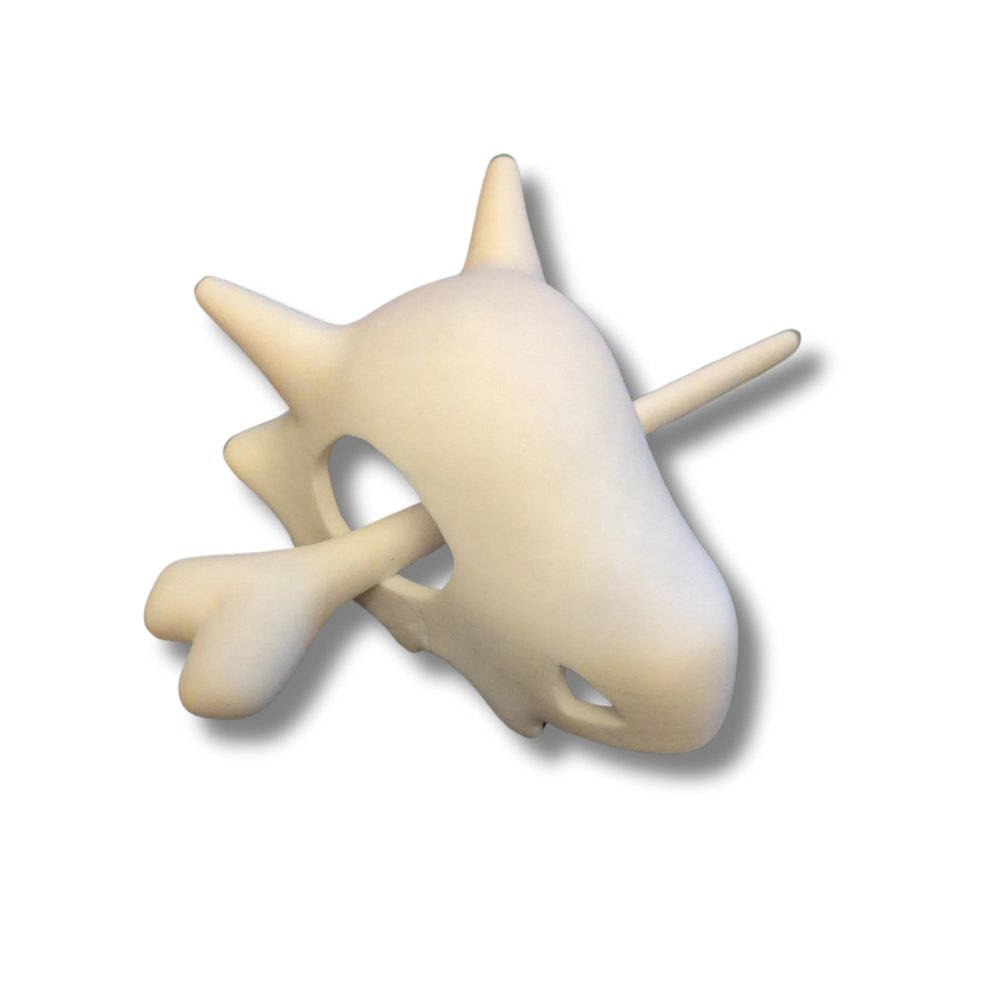 Cubone Pokemon skalle hårnål