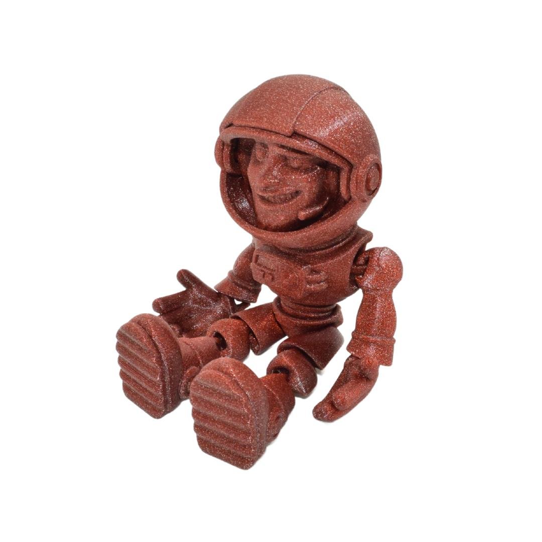 Flexi Astronaut med visir 18 cm leksak