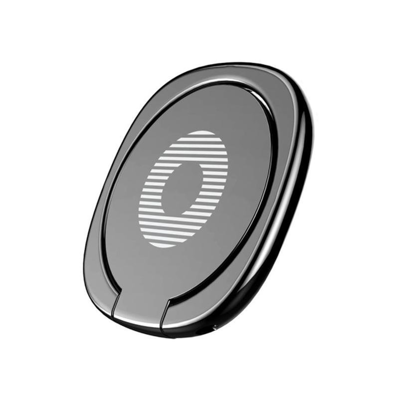Metallfingerringhållare smartphone mobilstativ 360 grader