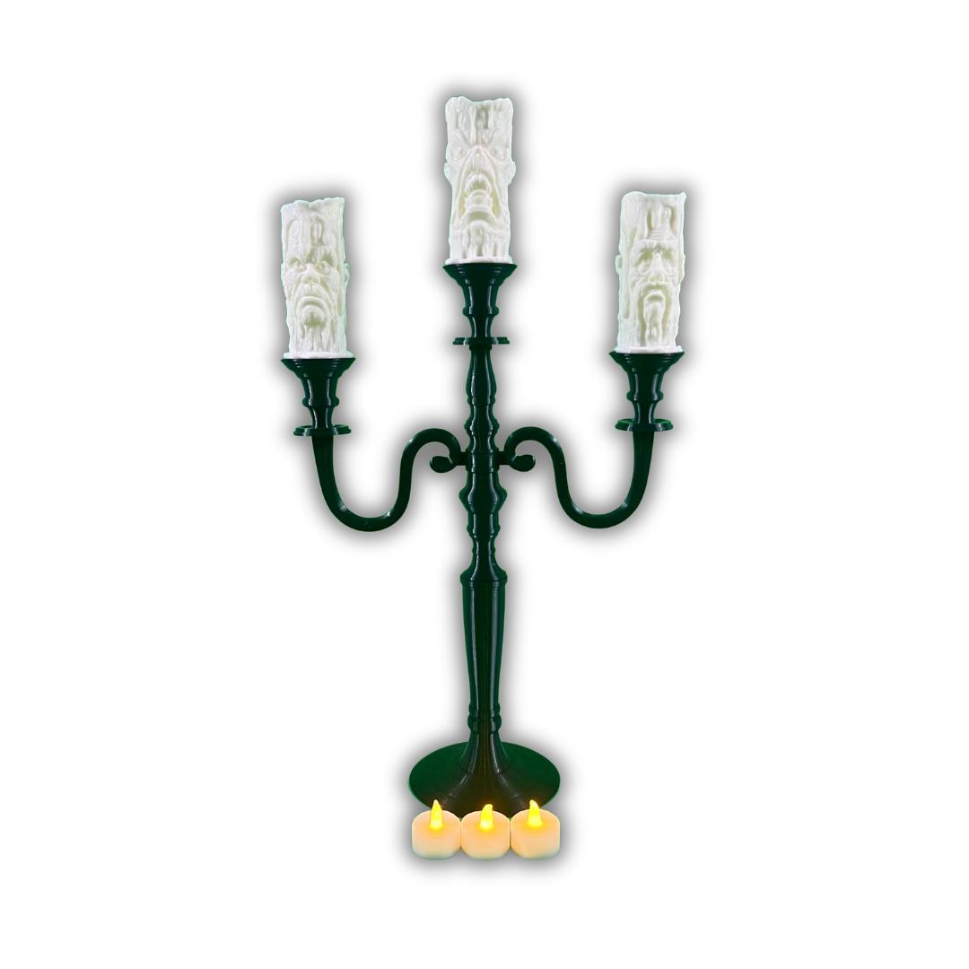 Soul-lit Ljusstake Halloween Decor DIY med LED-ljus
