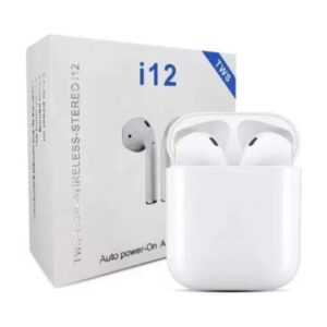 i12 TWS trådlösa bluetooth 5.0 hörlurar hörlurar