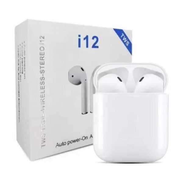 i12 TWS trådlösa bluetooth 5.0 hörlurar hörlurar