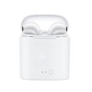I7S TWS öronsnäckor trådlösa hörlurar mic laddningsbox