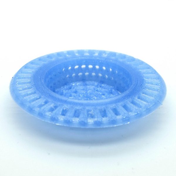 Sinkstopp propp PETG plast blå