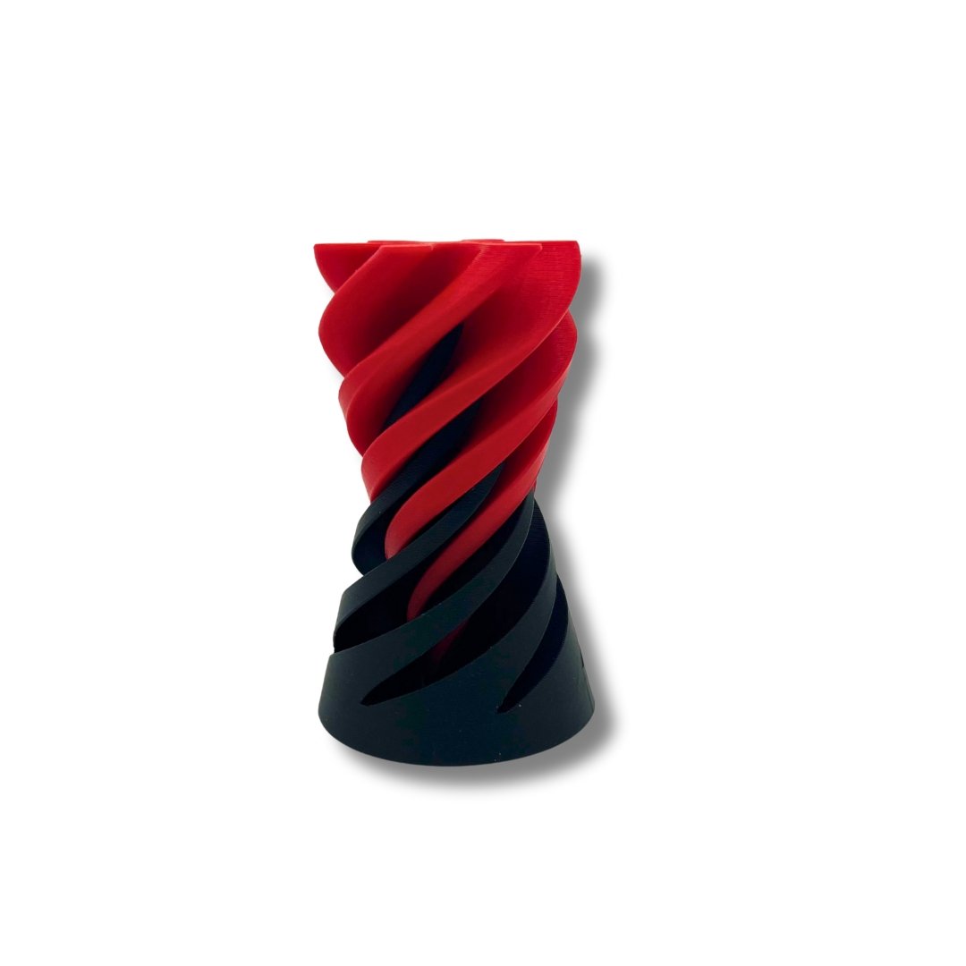 Omöjlig passage genom spiralkon 3D-utskriven
