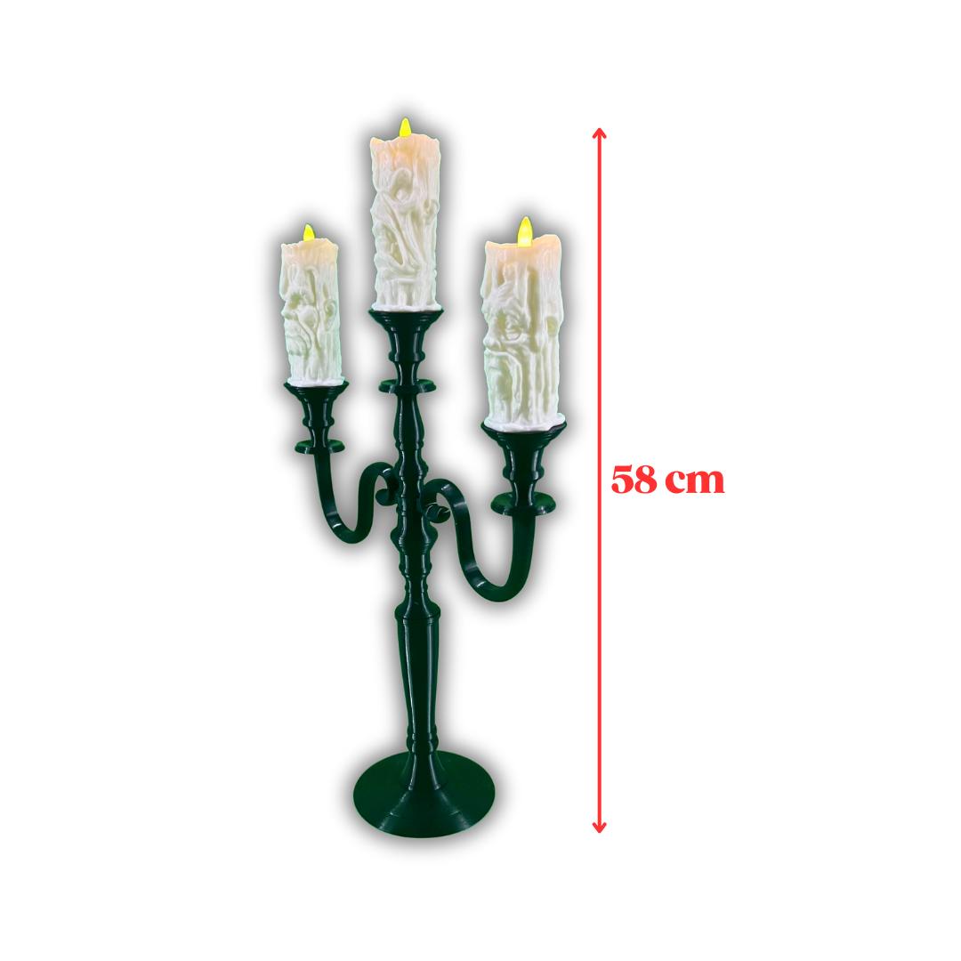 Soul-lit Ljusstake Halloween Decor DIY med LED-ljus