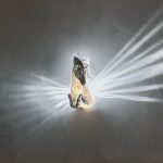 Pegasus lampa väggfäste LED-lampa med adapter