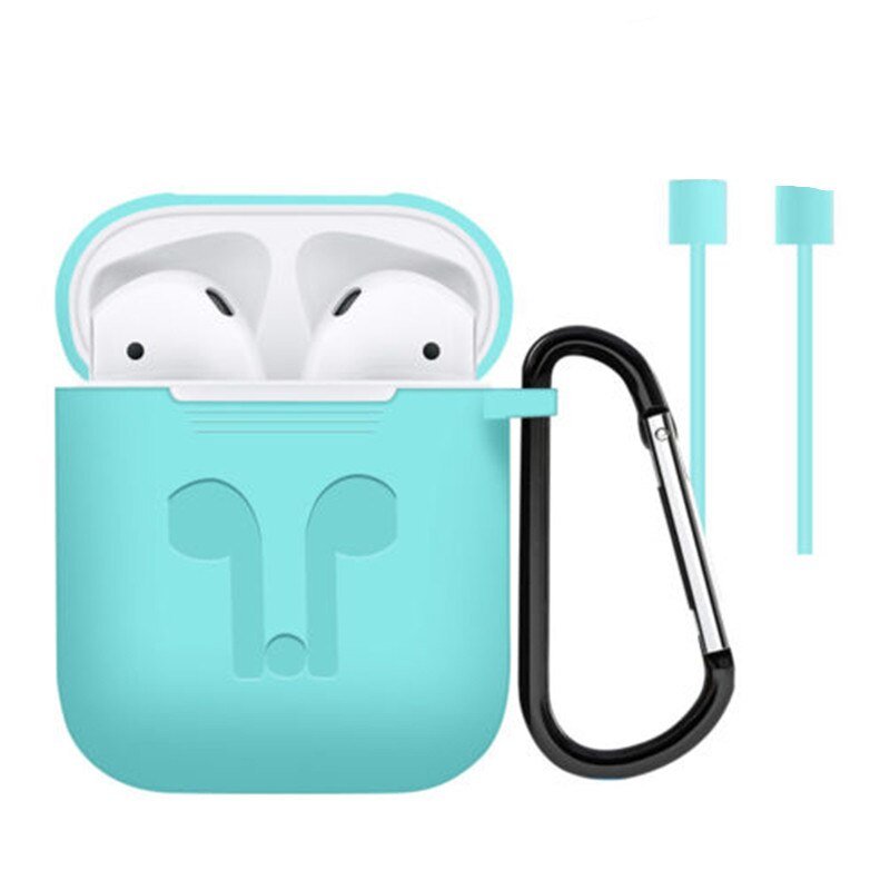 Airpods hörlurar silikonfodral