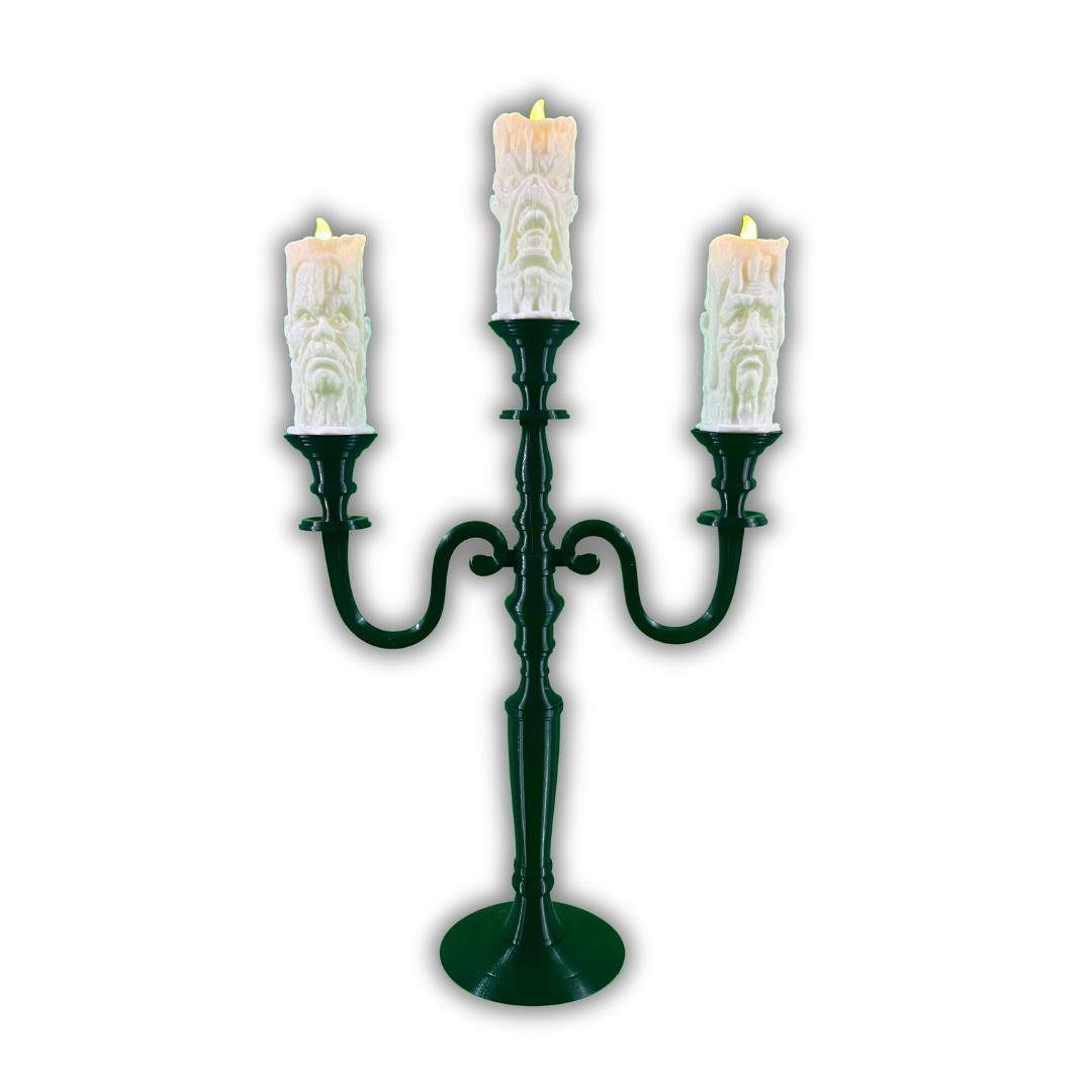Soul-lit Ljusstake Halloween Decor DIY med LED-ljus