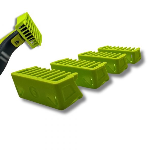 Kammar för Philips OneBlade rakhyvel (4x) 1,2,3,5 mm