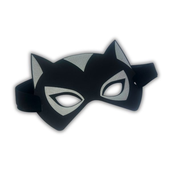 Cat Women-stil superhjältemask – cosplaydräkt för Halloween