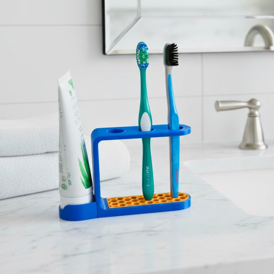 Toothbrush and paste holder - Organizer