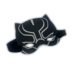 Black Panther-stil superhjältemask – cosplaydräkt för Halloween
