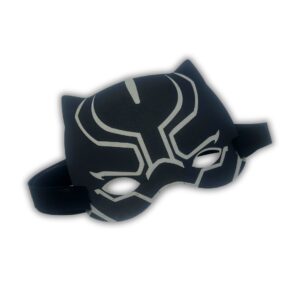 Black Panther-stil superhjältemask – cosplaydräkt för Halloween