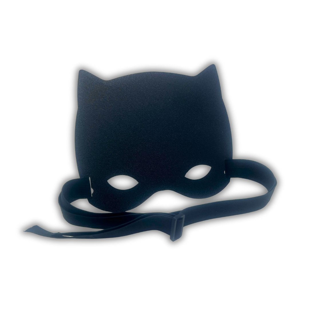 Black Panther-stil superhjältemask – cosplaydräkt för Halloween