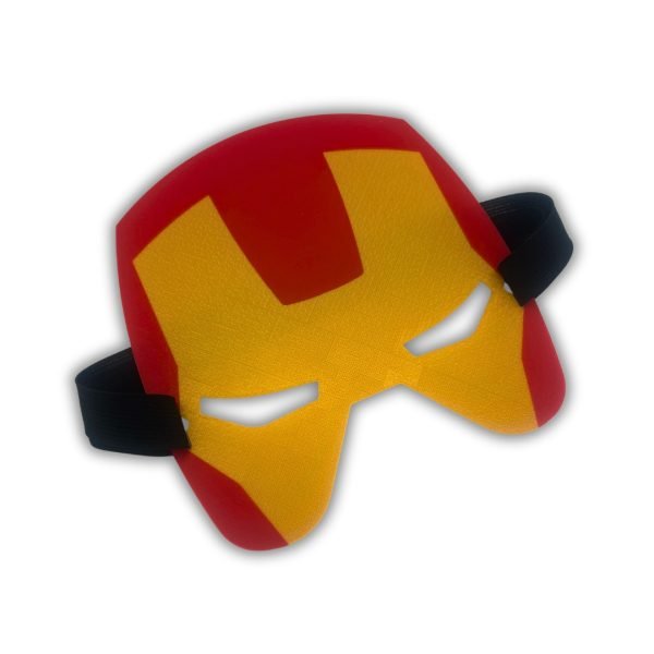 IronMan-stil superhjältemask – cosplaydräkt för Halloween