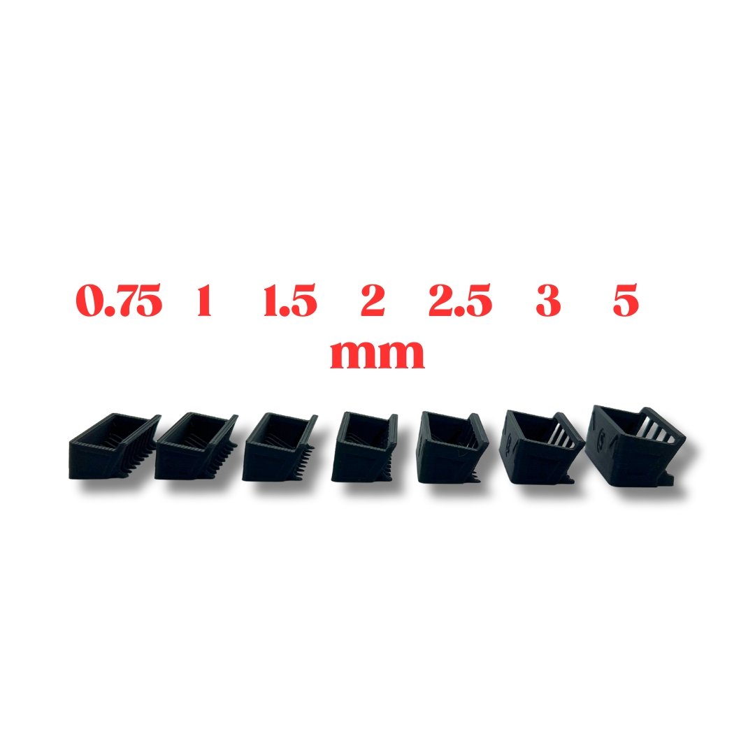 7 kammar kompatibla med Philips OneBlade 0,75–5 mm