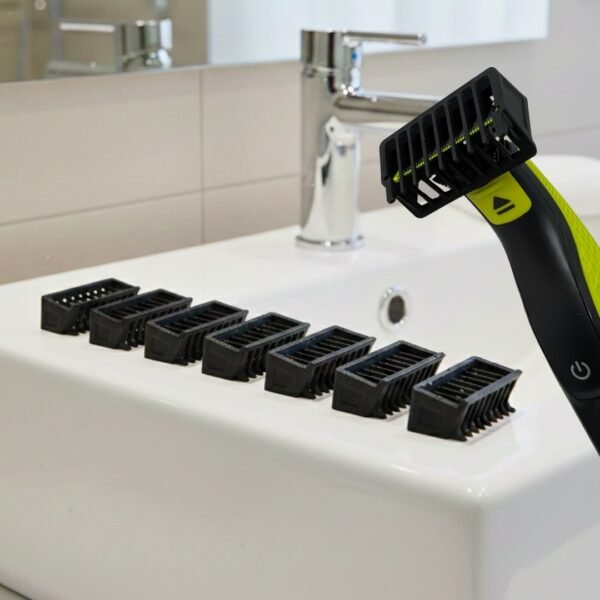 7 kammar kompatibla med Philips OneBlade 0,75–5 mm