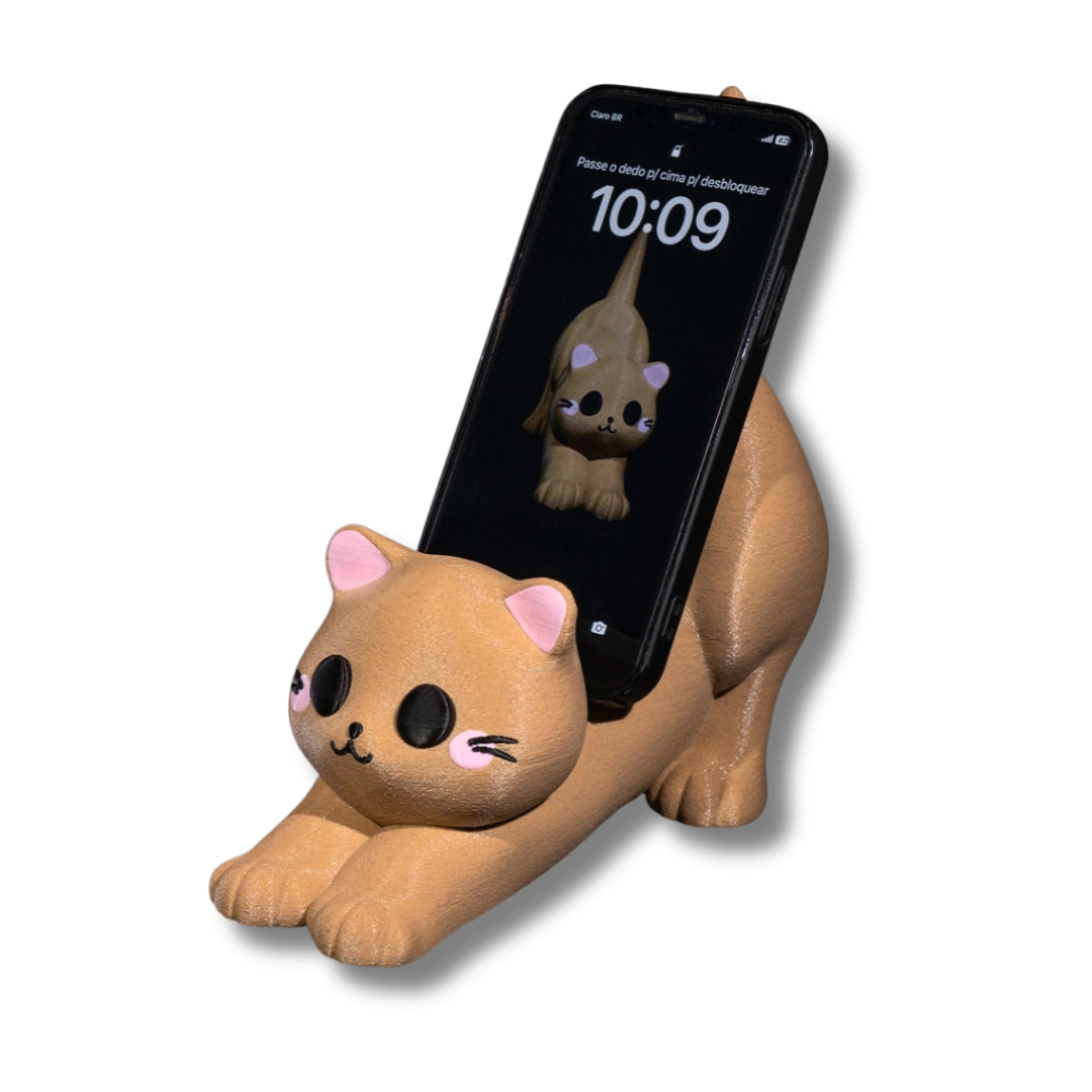 Helping Paws Telefonhållare för Katt | Multifunktionellt Stativ