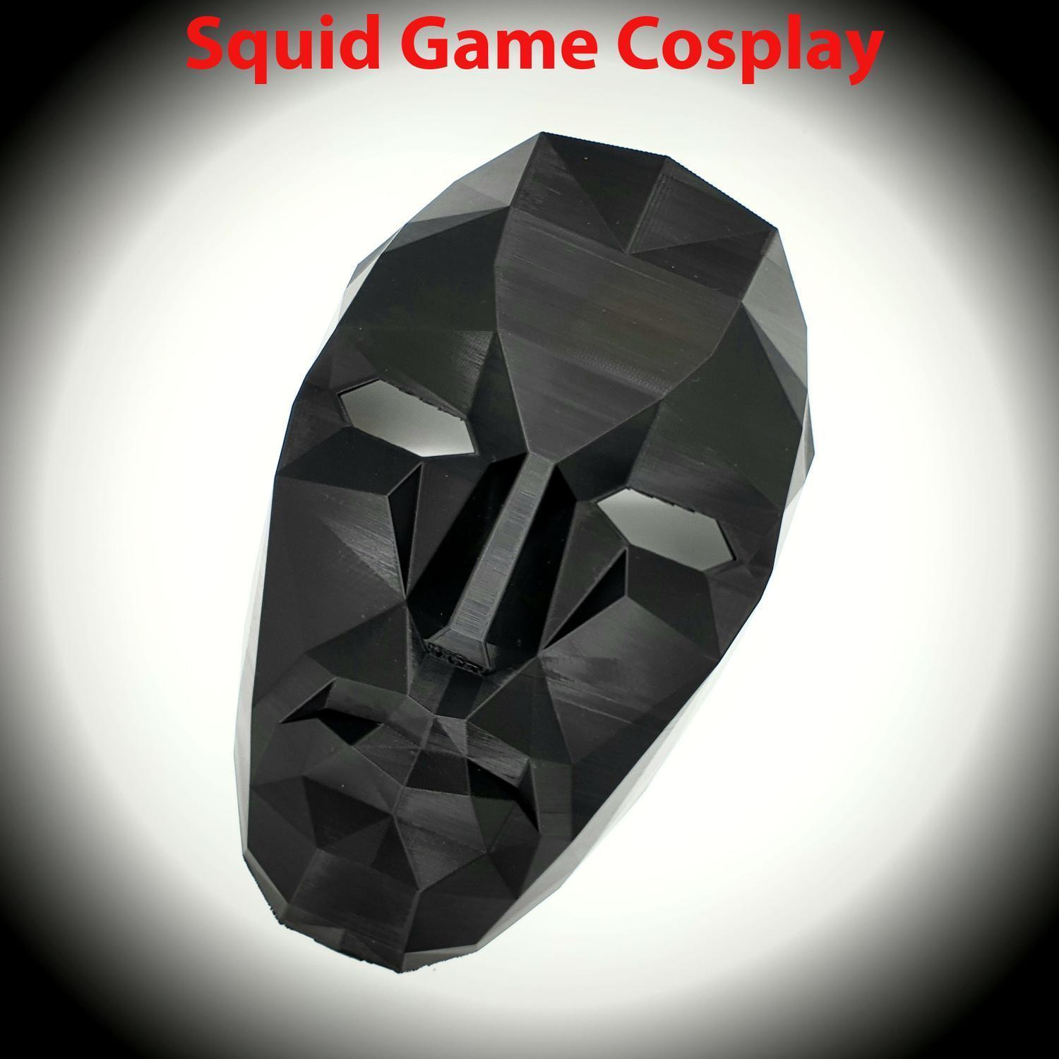 Squid Game Front Man Boss cosplay Halloween festmask