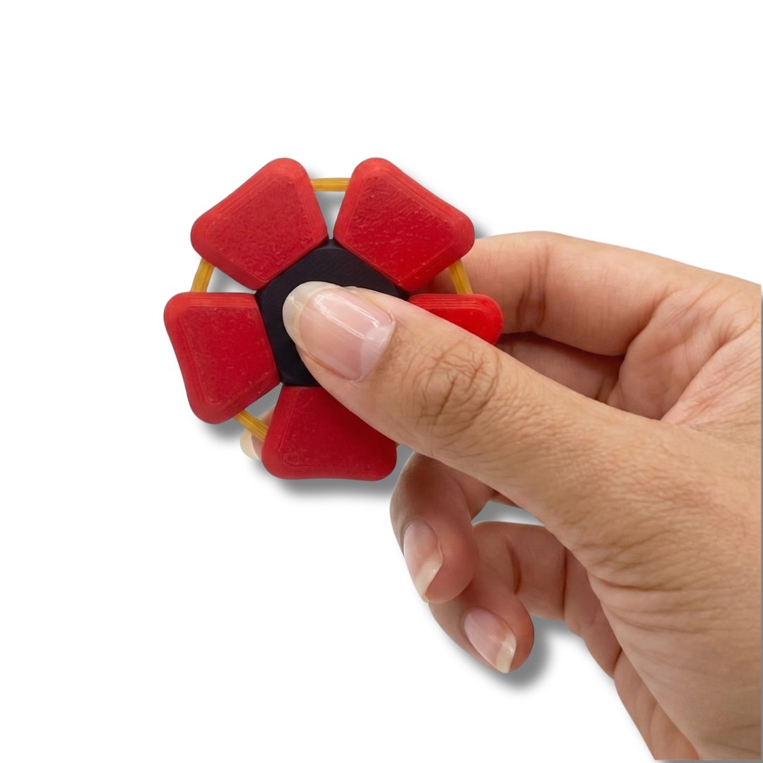 PentaClick Fidget Clicker – Sensorisk knäpp och klämleksak