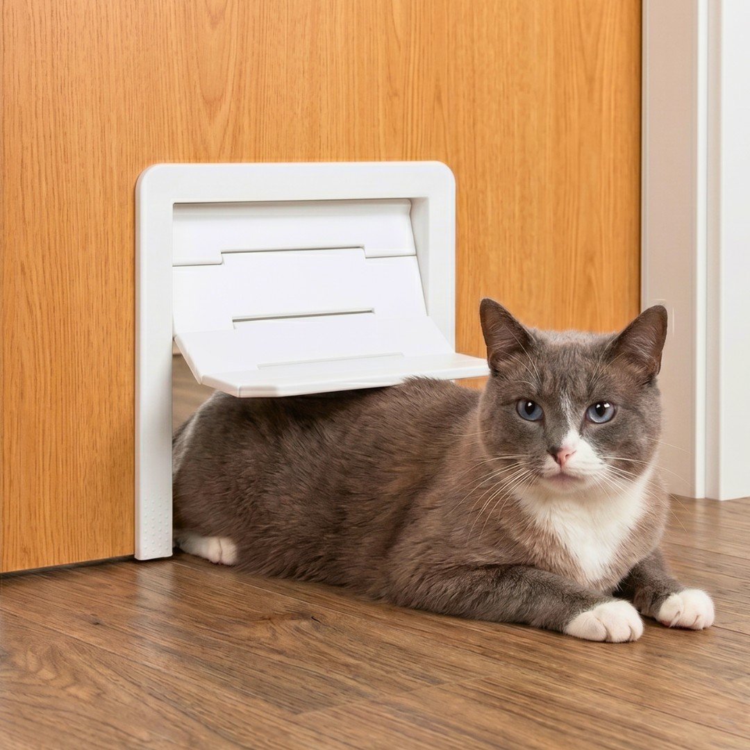 ModaCat kattlucka för inomhusbruk | Husdjurspassage 18x18 cm