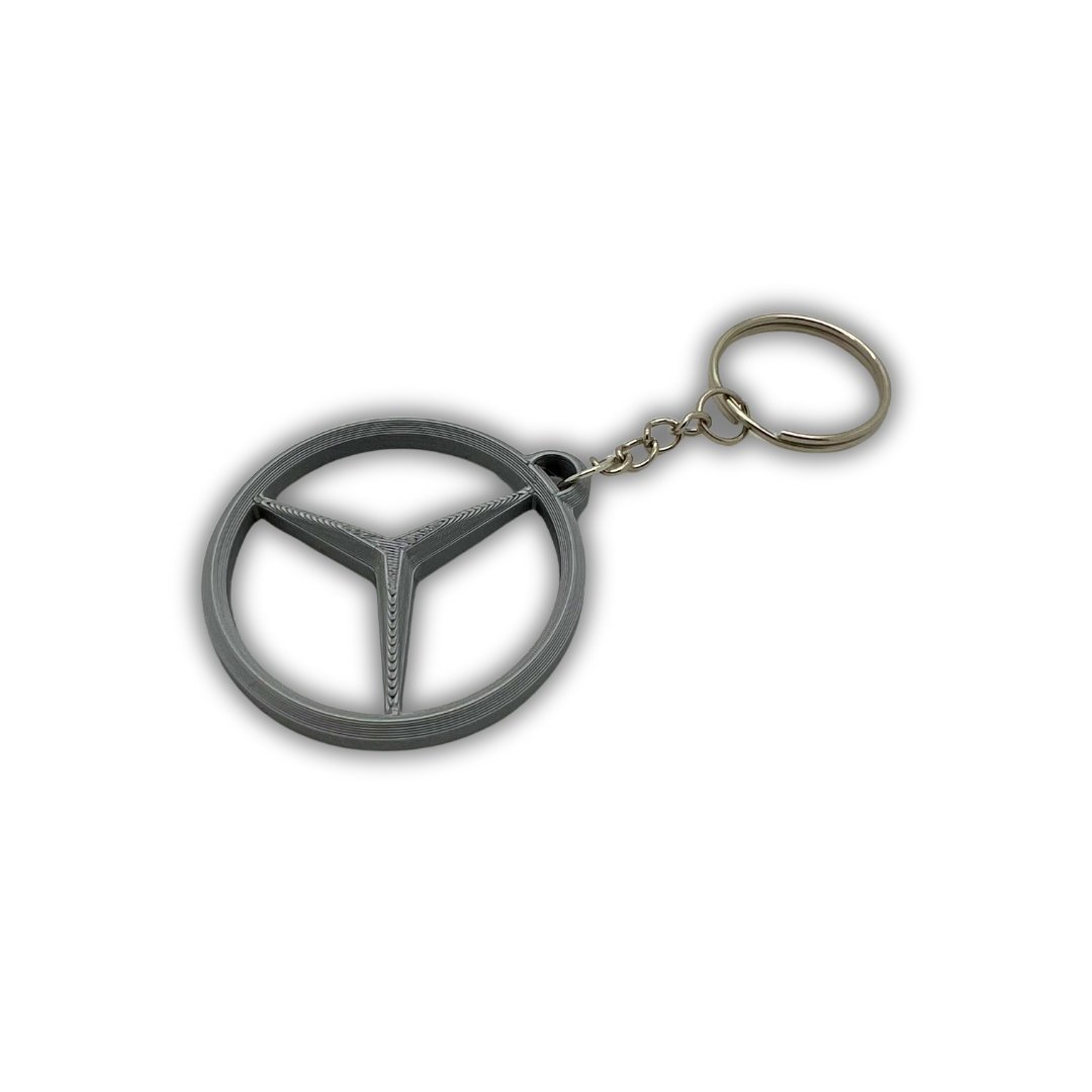 Nyckelring emblem 45 mm tillbehör till Mercedes Benz