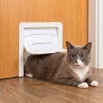 ModaCat Ledad inomhuskattlucka | Husdjurspassage 16 cm