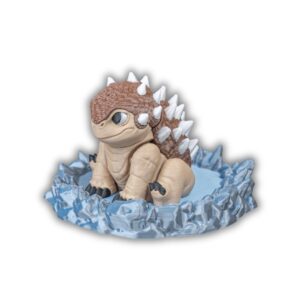 Dinosaurie Fidget-leksaksfigur med bo | Dini Mini Dino
