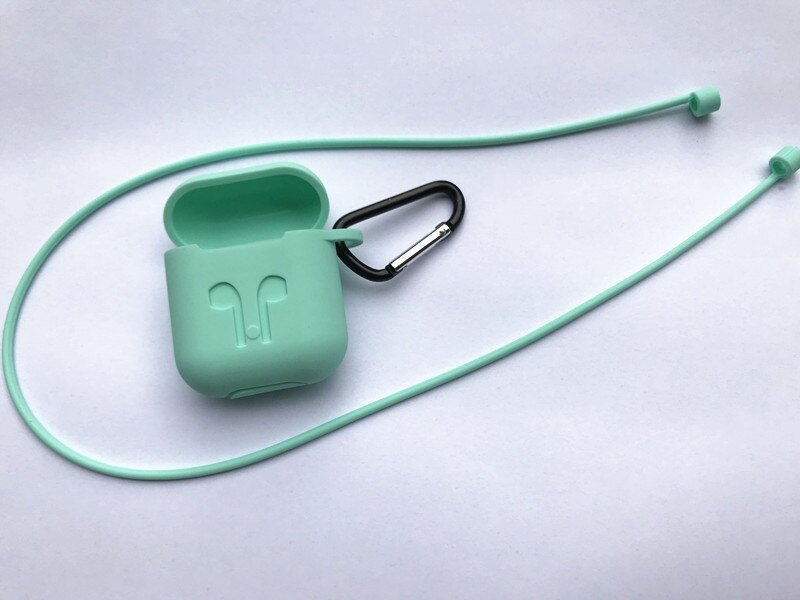 Airpods hörlurar silikonfodral