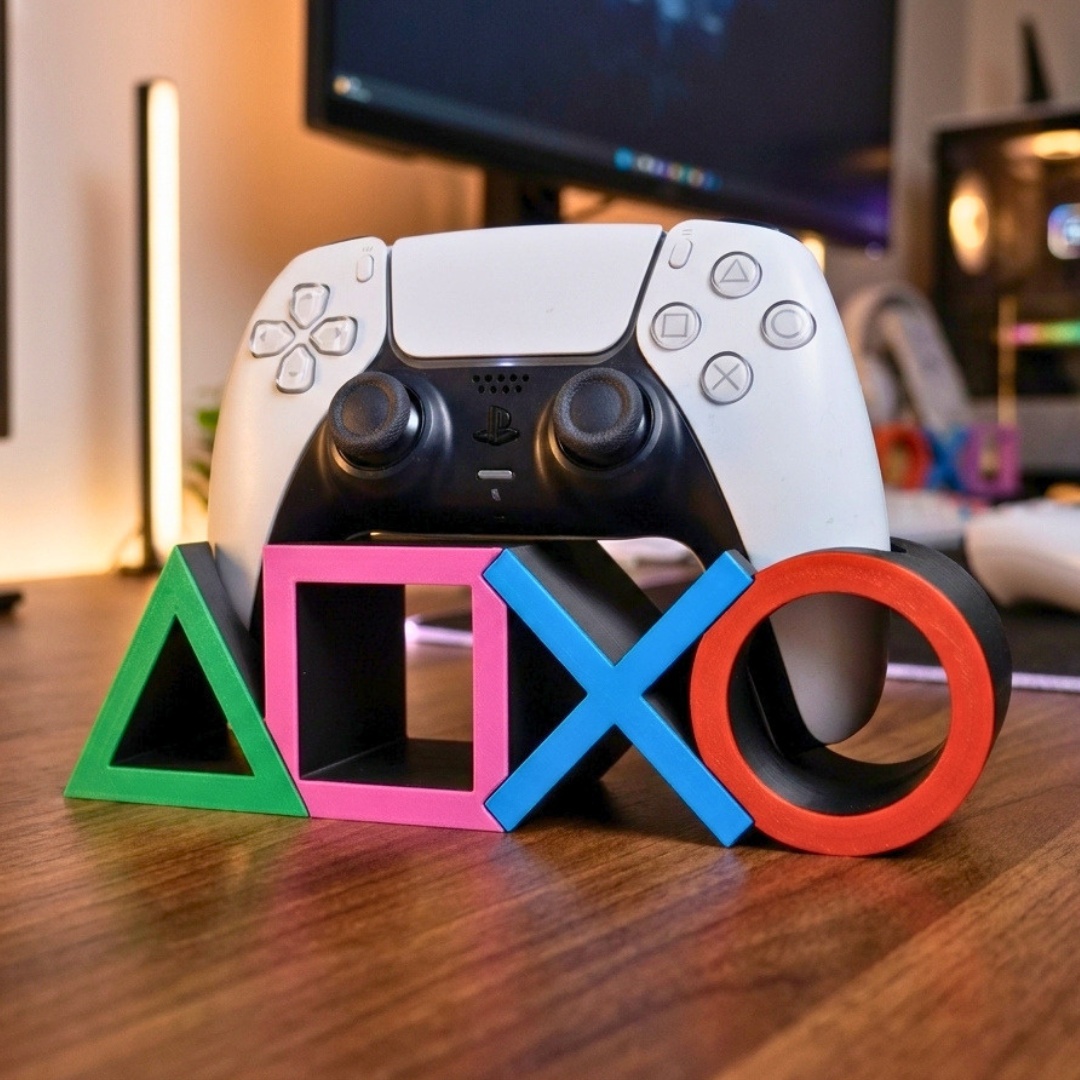 Symbolställ för spelkontroll, kompatibelt med PS5