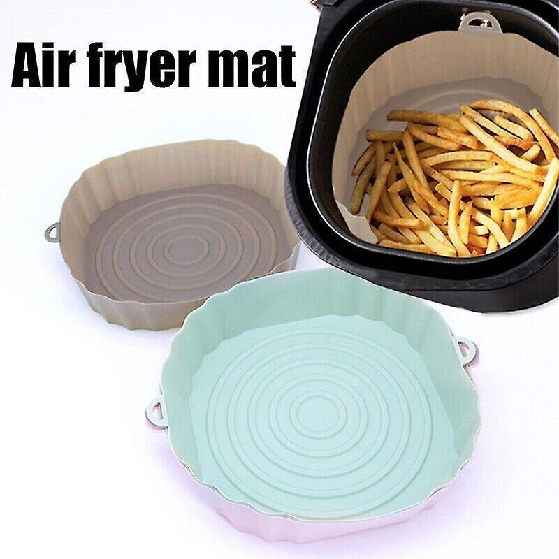 Airfryer Silikongryta Baktillbehör Ersättningskorg luftfritös